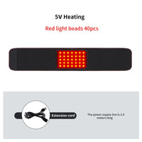 Red Light Therapy Waist Heating Belt for Lumbar Relief