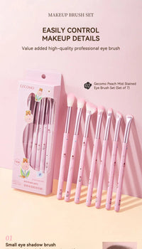 Professional 8-Piece Precision Eye Makeup Brush Set