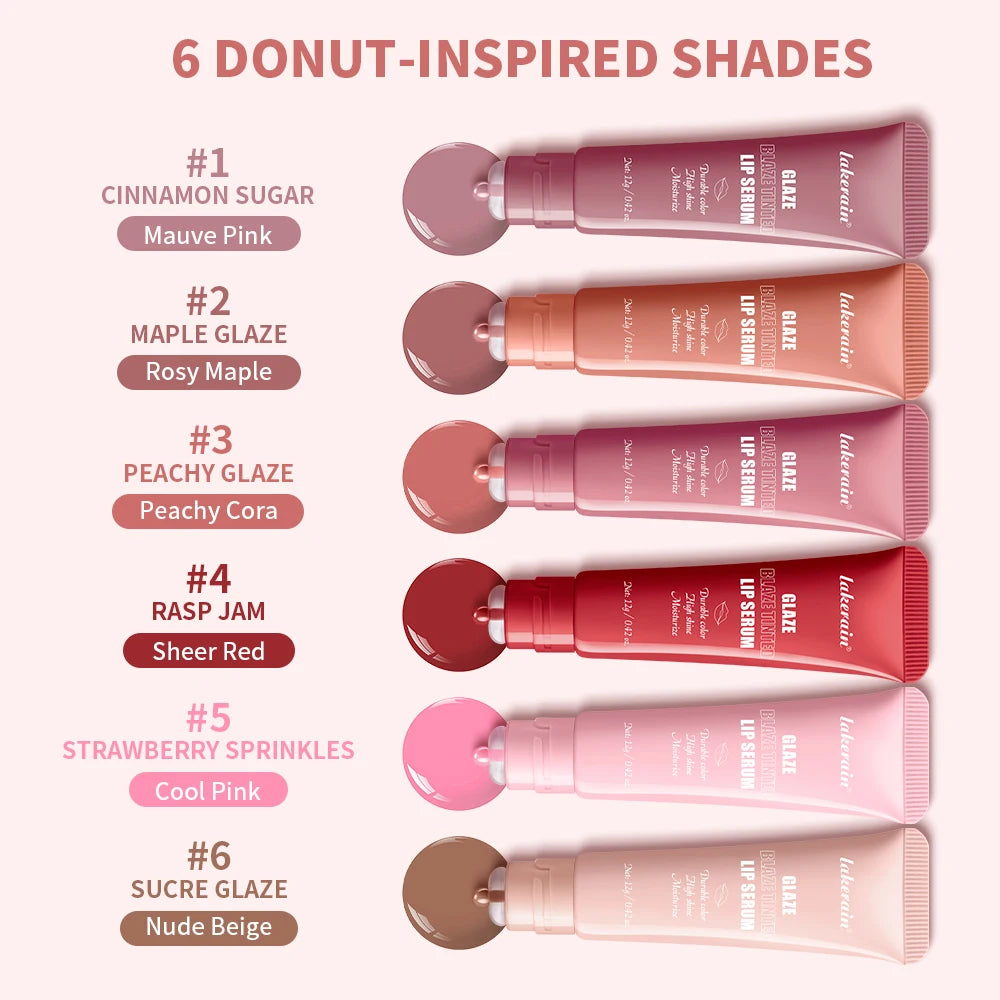 Hydrating Tinted Lip Serum for Plump Glossy Lips - 13
