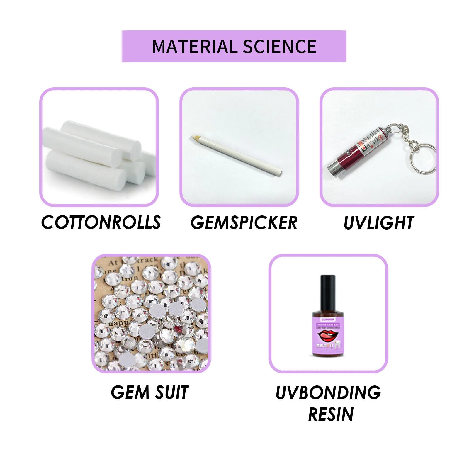 DIY Tooth Gem Kit for Professional Smile Bling at Home - 12
