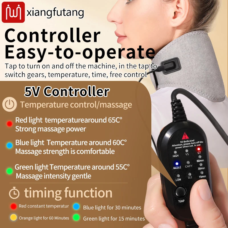 Red Light Therapy Neck Massager for Pain Relief - 6