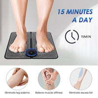 Electric EMS Foot & Body Massage Mat Set for Pain Relief