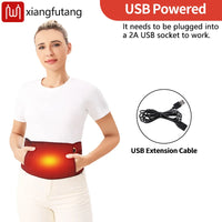 Heated Abdominal Relief Belt for Period Cramps