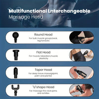 Deep Tissue Percussion Massage Gun for Muscle Recovery