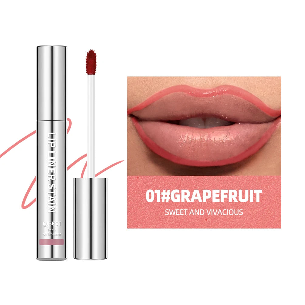 Waterproof Peel-Off Matte Lip Liner Stain - 21
