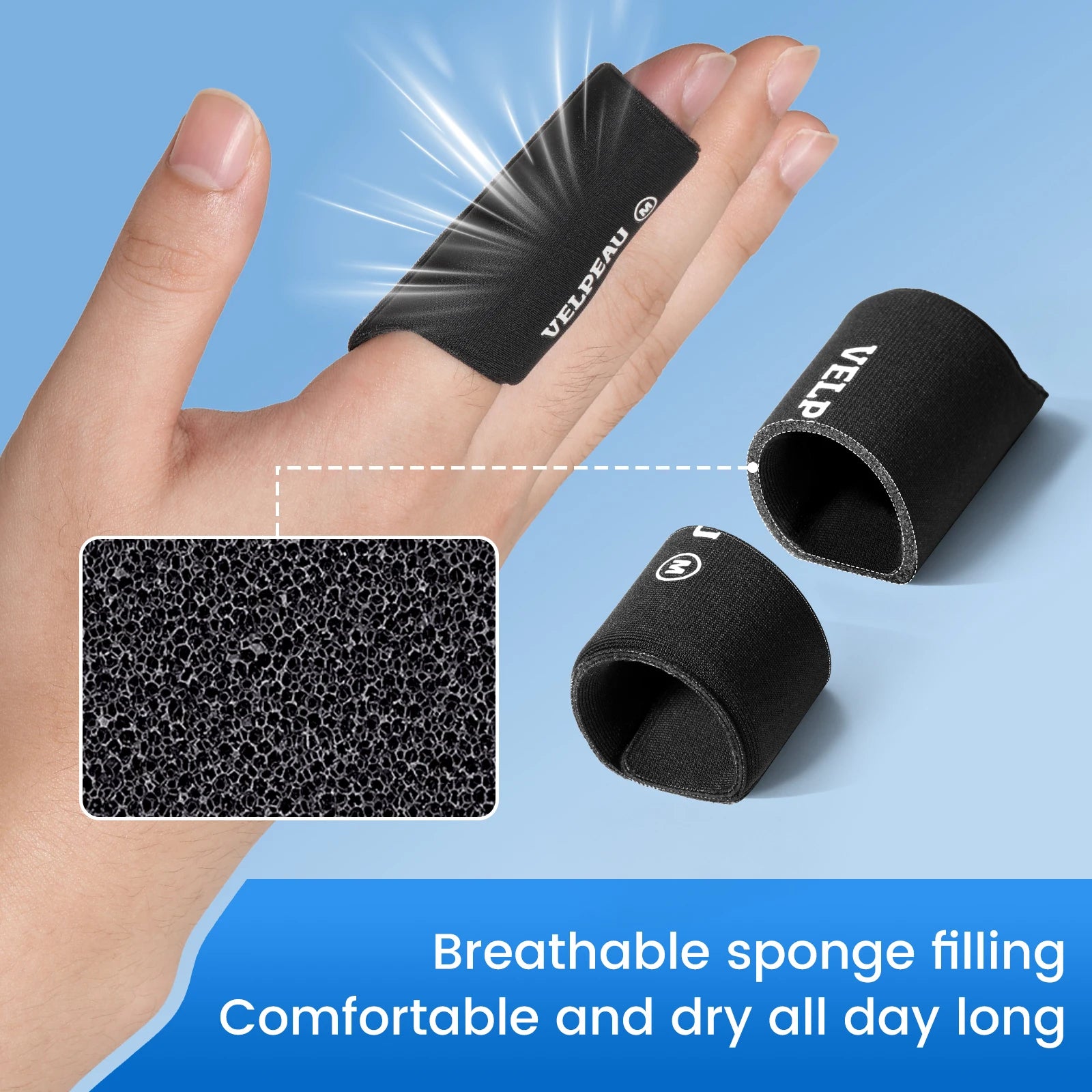 Finger Compression Splint for Pain Relief and Injury Recovery - 5