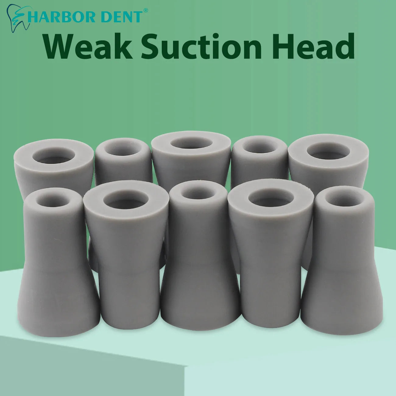 Dental Suction Tip Adapter Set for Saliva Ejector - 2