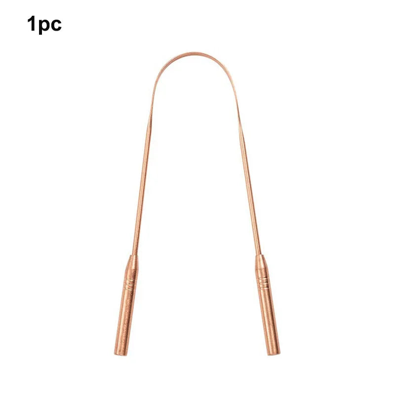 Pure Copper Tongue Scraper for Fresh Breath - 11