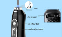 Portable Cordless Water Flosser for Deep Teeth Cleaning