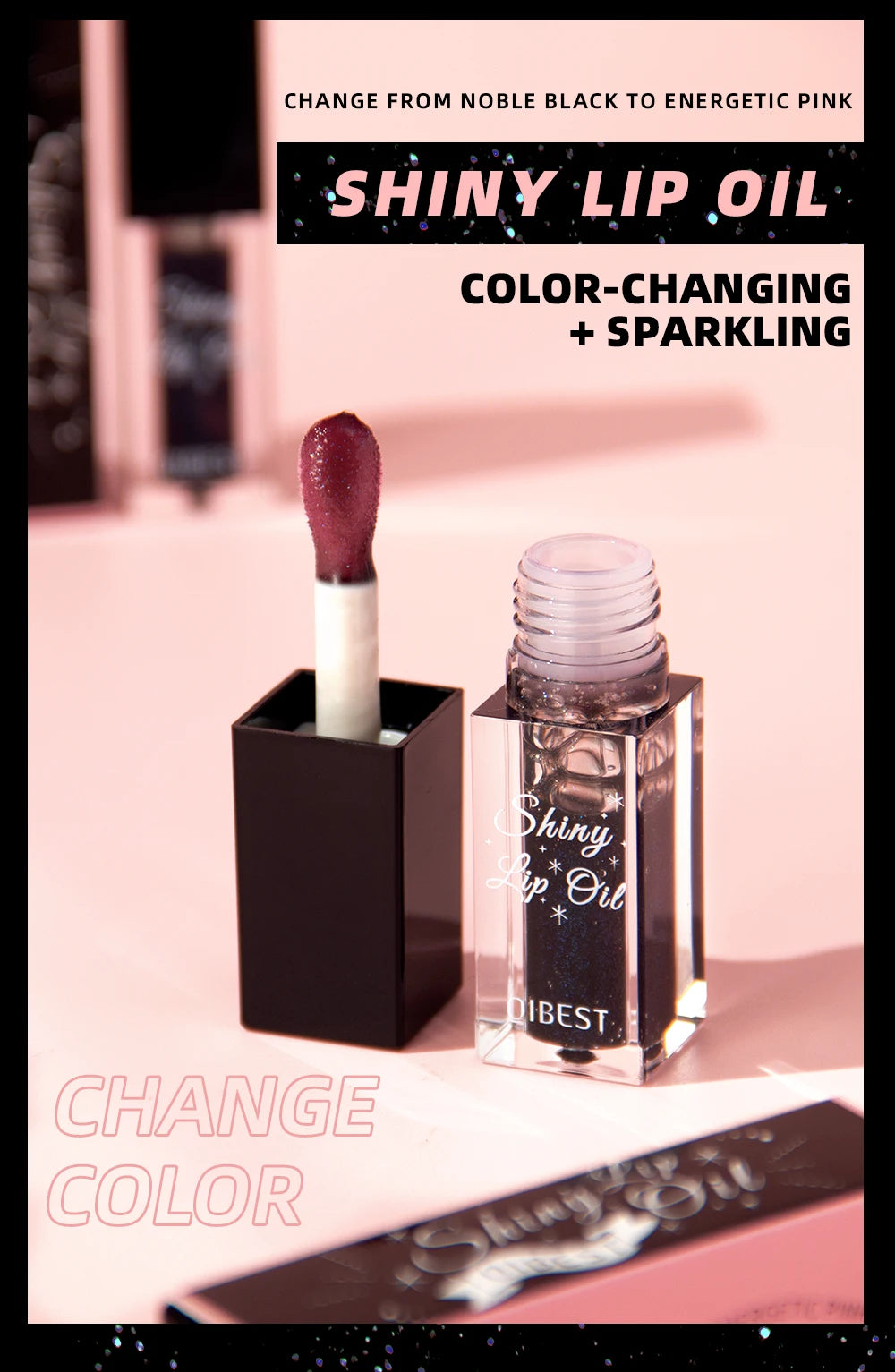 Color-Changing Temperature Sensitive Mirror Lip Gloss - 7