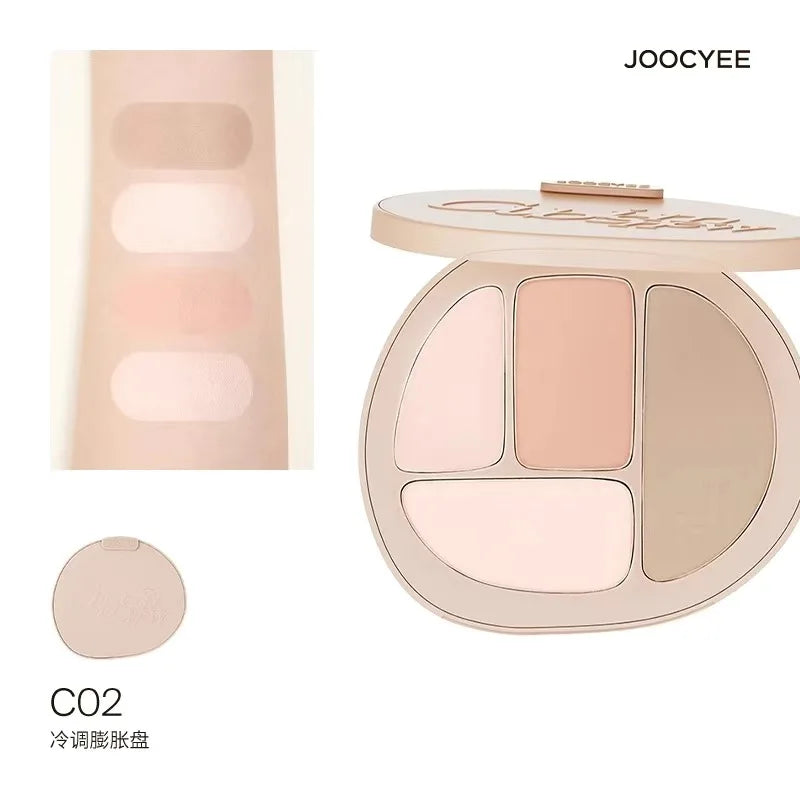 Smoky Amber 8-Color Eyeshadow Palette for Long-Lasting Glam - 22