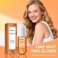 Long-Lasting Vanilla and Rose Hair and Body Fragrance Mist