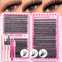 DIY Individual Lash Cluster Extension Kit