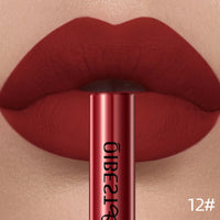 Long-Lasting Waterproof Velvet Matte Liquid Lipstick