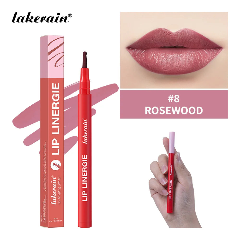 Dual-Sided Long-Lasting Lip Contour Stain Pen - 21