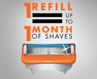 5-Blade Precision Men's Shaver for Smooth Close Shaves