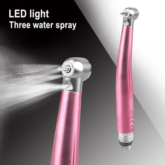 LED Dental High-Speed Handpiece with Triple Water Spray