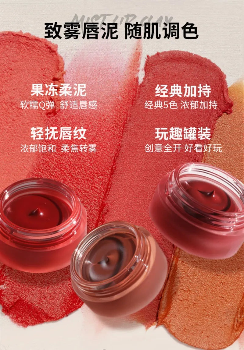Velvet Matte Lip and Cheek Mud Mousse - 5