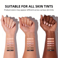 6-Color Matte Eyeshadow Palette for Neutral Nude Looks