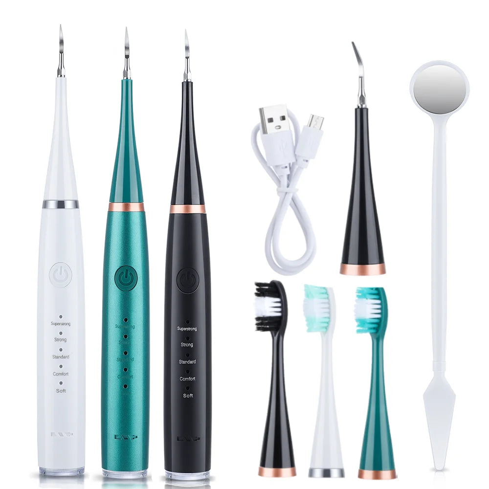 Electric Sonic Dental Scaler and Teeth Whitening Kit