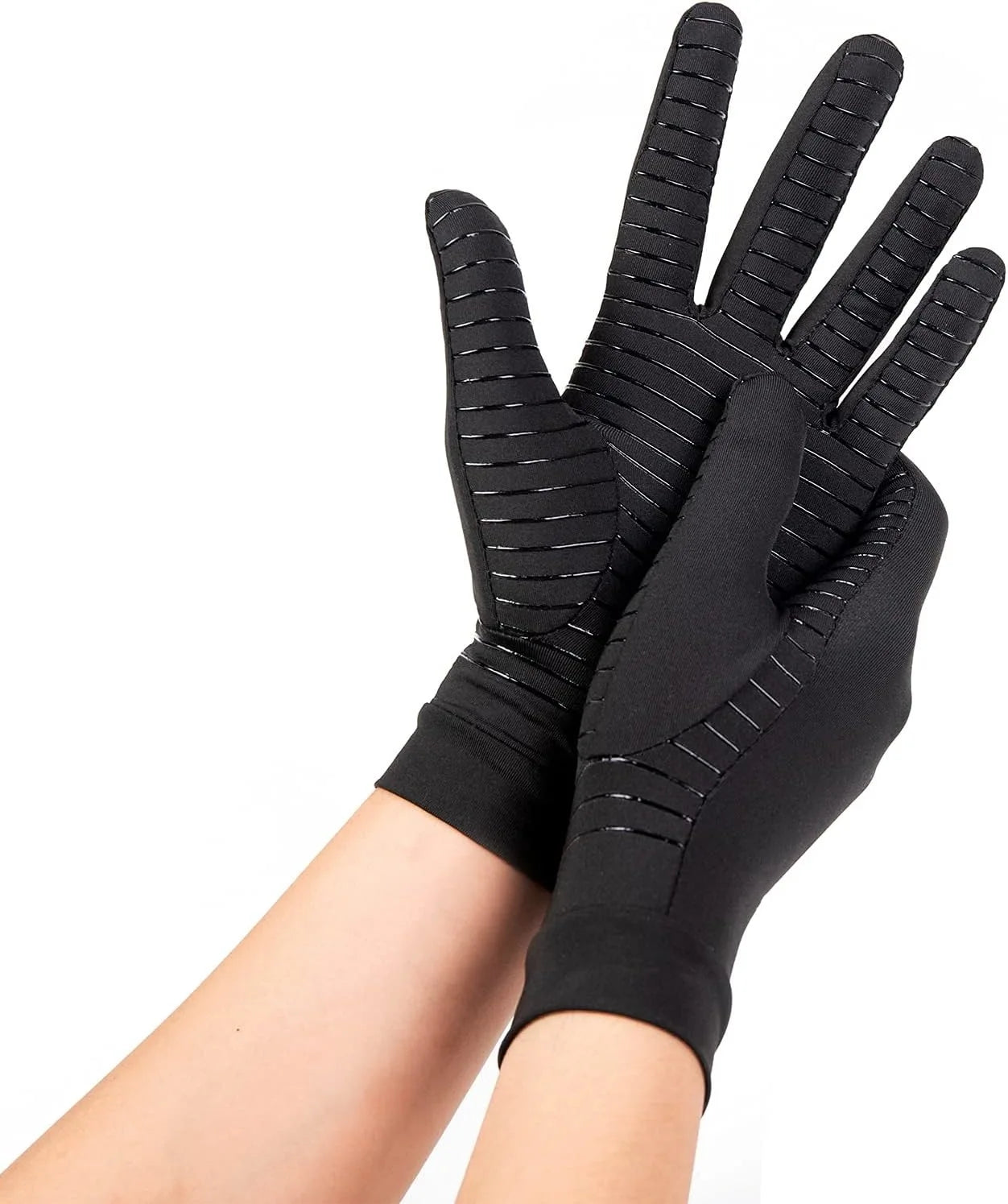 Copper Infused Compression Gloves for Hand Pain Relief - 12