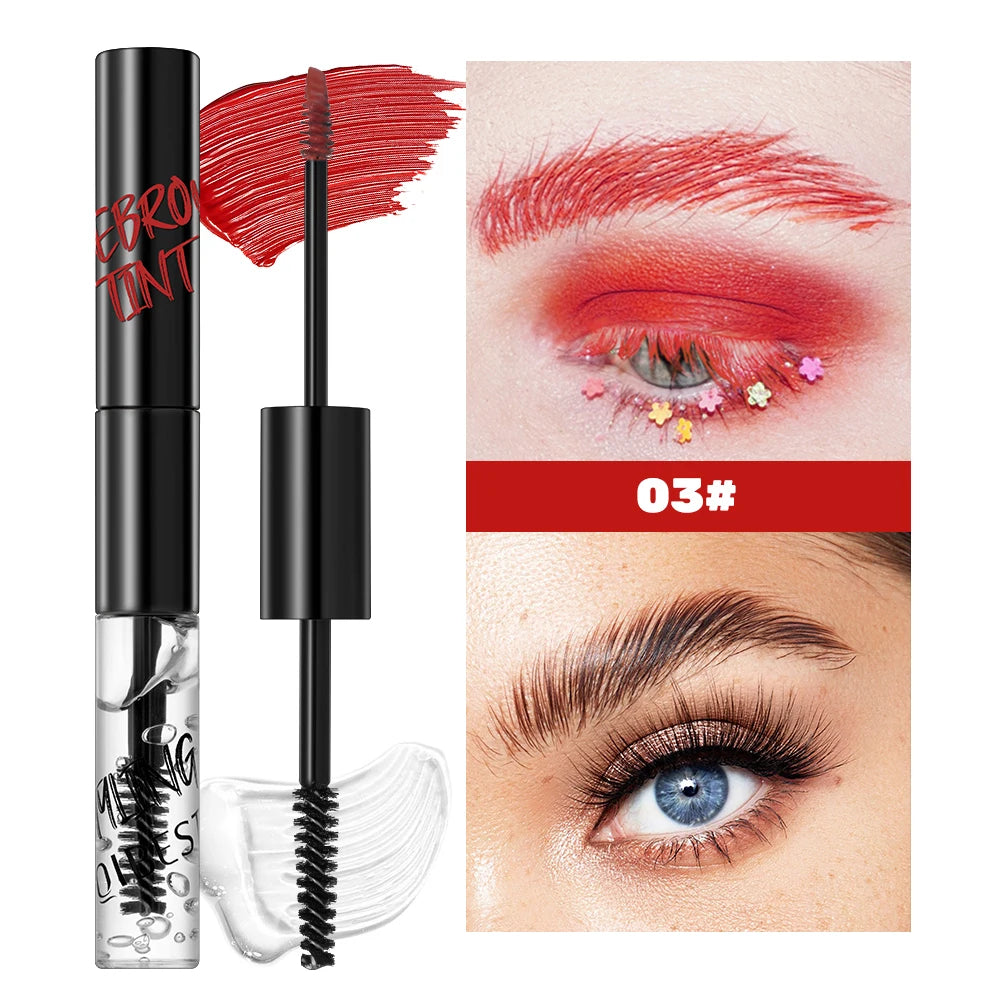 2-in-1 Waterproof Eyebrow Tint and Styling Gel - 27
