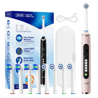 Professional Rotating Electric Toothbrush with Travel Case