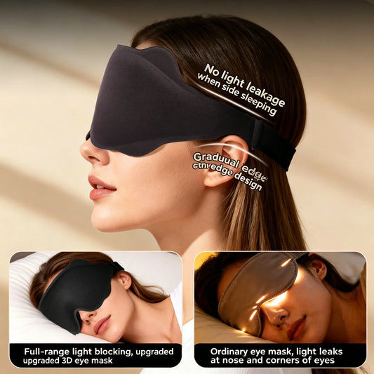 3D Ergonomic Light-Blocking Sleep Mask