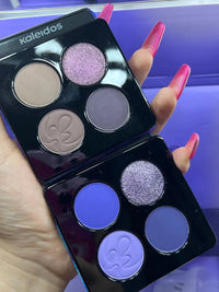 4-Color Shimmer & Matte Eyeshadow Palette