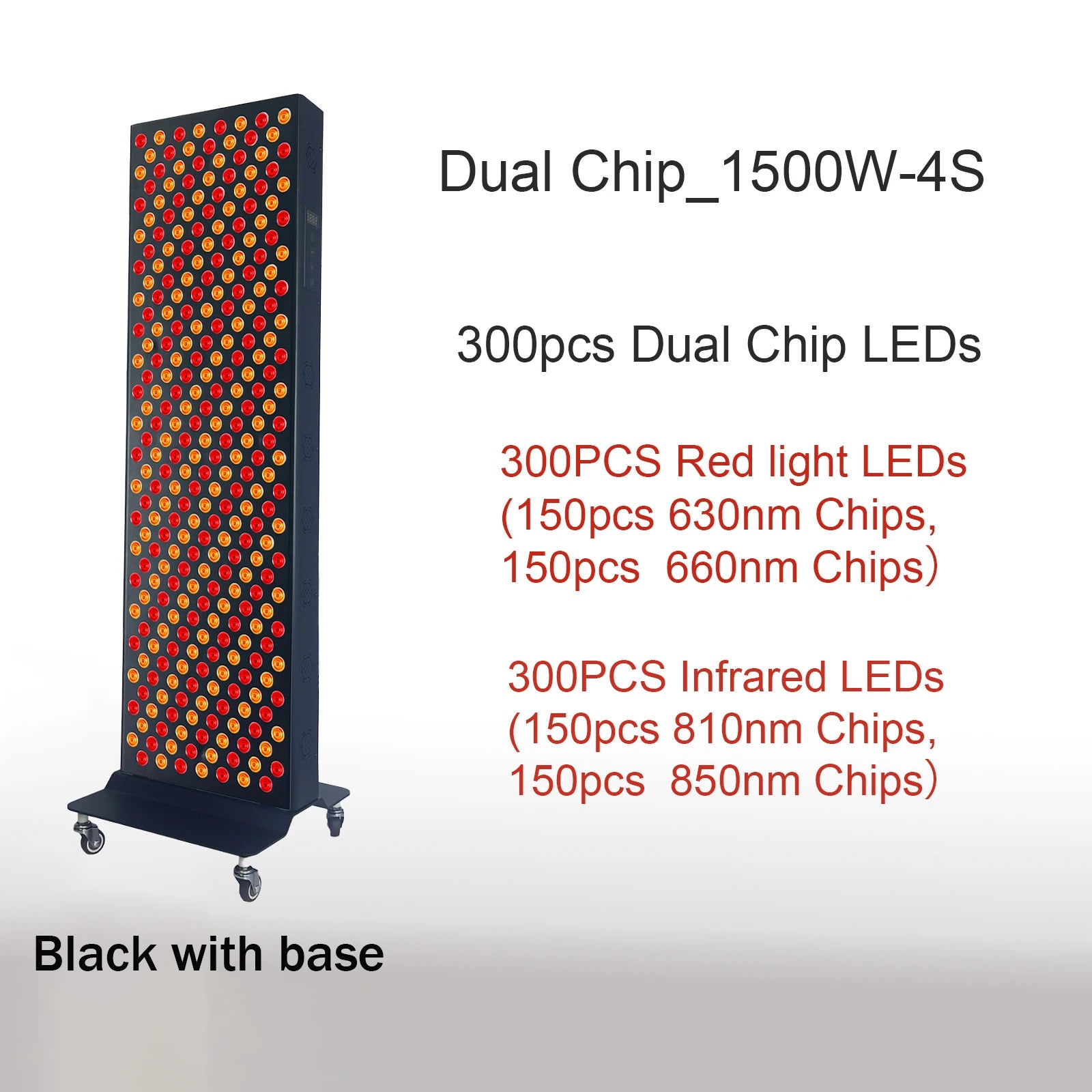 Professional Red Light Therapy Panel for Skin and Recovery - 25