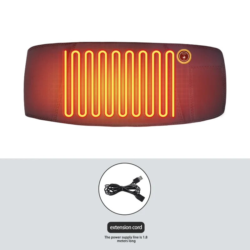 Heated Abdominal Relief Belt for Period Cramps - 13