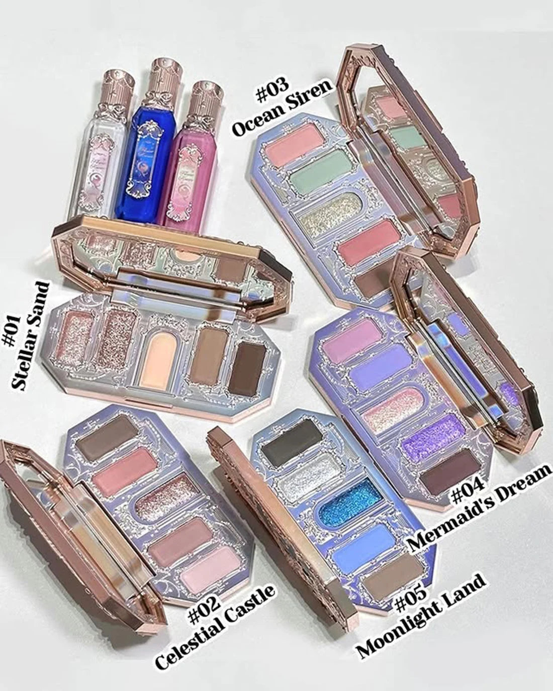 6-Color Swan Ballet Eyeshadow Palette - 16