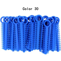 Orthodontic Elastic Ligature Ties for Dental Braces