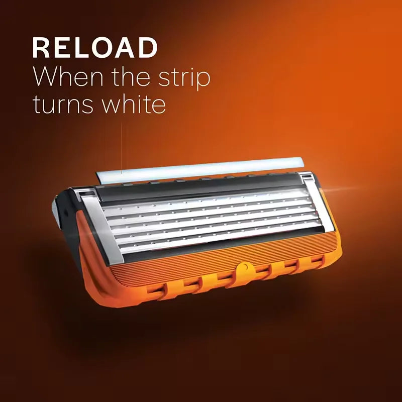 5-Blade Precision Men's Shaving Razor with Flexball Technology - 8