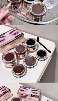 2-in-1 Eyebrow Cream and Gel Set for Defined Brows