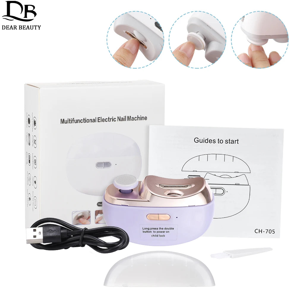 Automatic Electric Nail Trimmer and Polisher