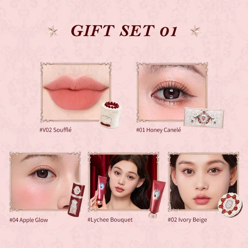 Romantic Strawberry Cupid Makeup Gift Set - 17