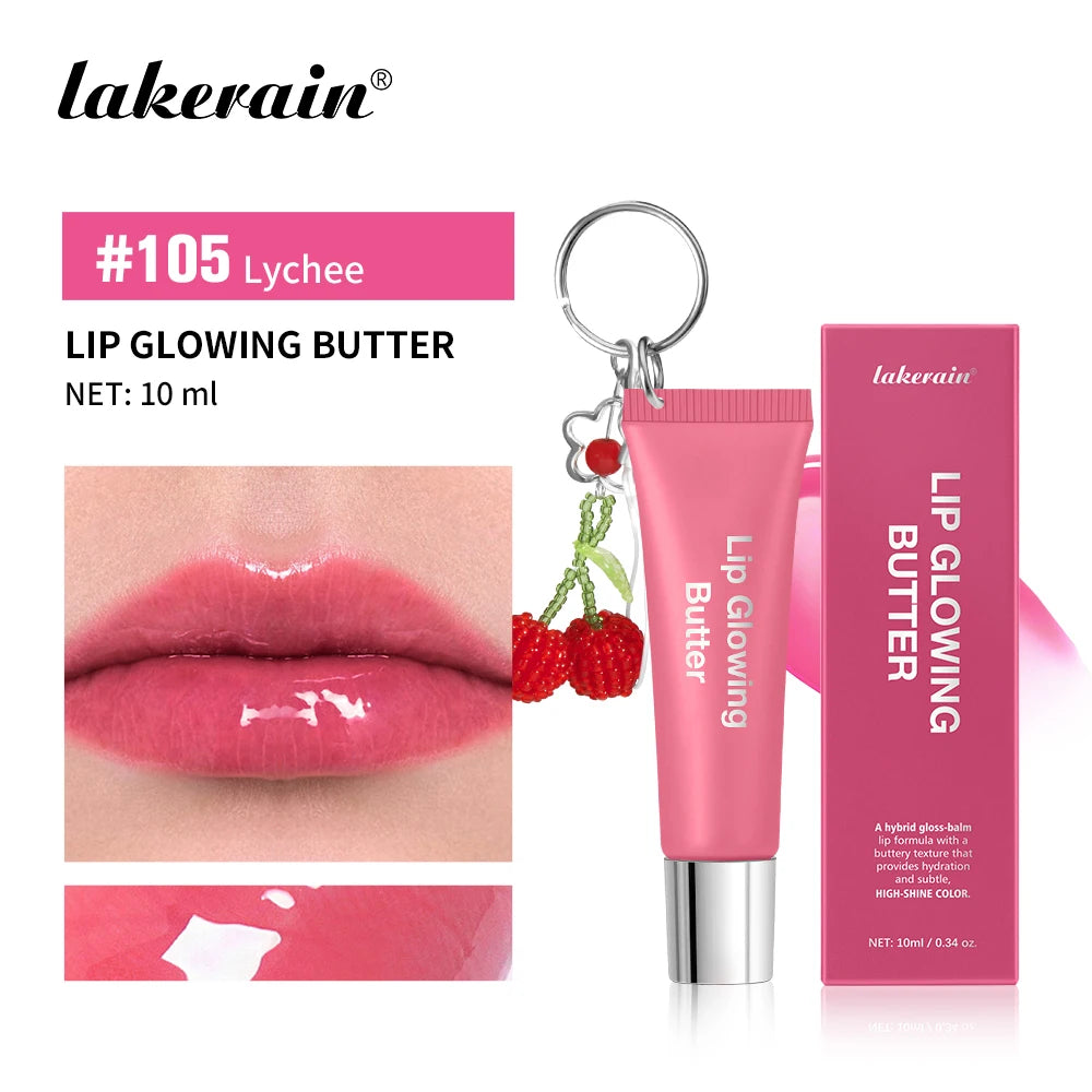 Hydrating Lip Glowing Butter with Keychain - 23