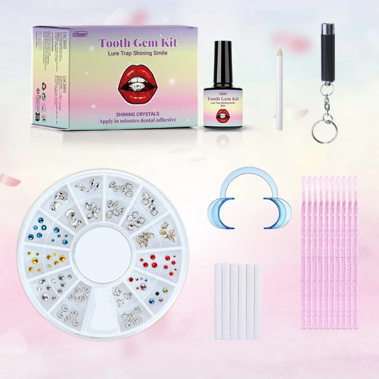 Professional DIY Tooth Gem Application Kit