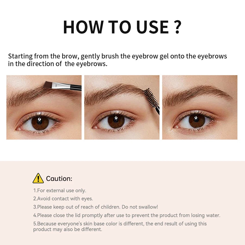Waterproof Long-Lasting Eyebrow Pomade Gel - 13