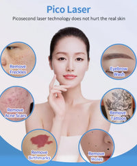 Professional Picosecond Laser Tattoo and Skin Rejuvenation Machine