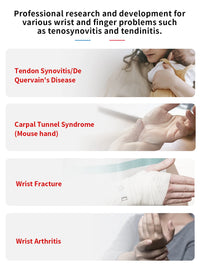 Adjustable Wrist and Thumb Brace for Pain Relief and Recovery