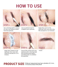 Professional DIY Eyebrow Lamination Kit for Salon-Quality Brows