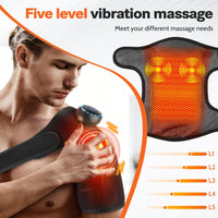 Heated Vibration Shoulder Massager for Pain Relief
