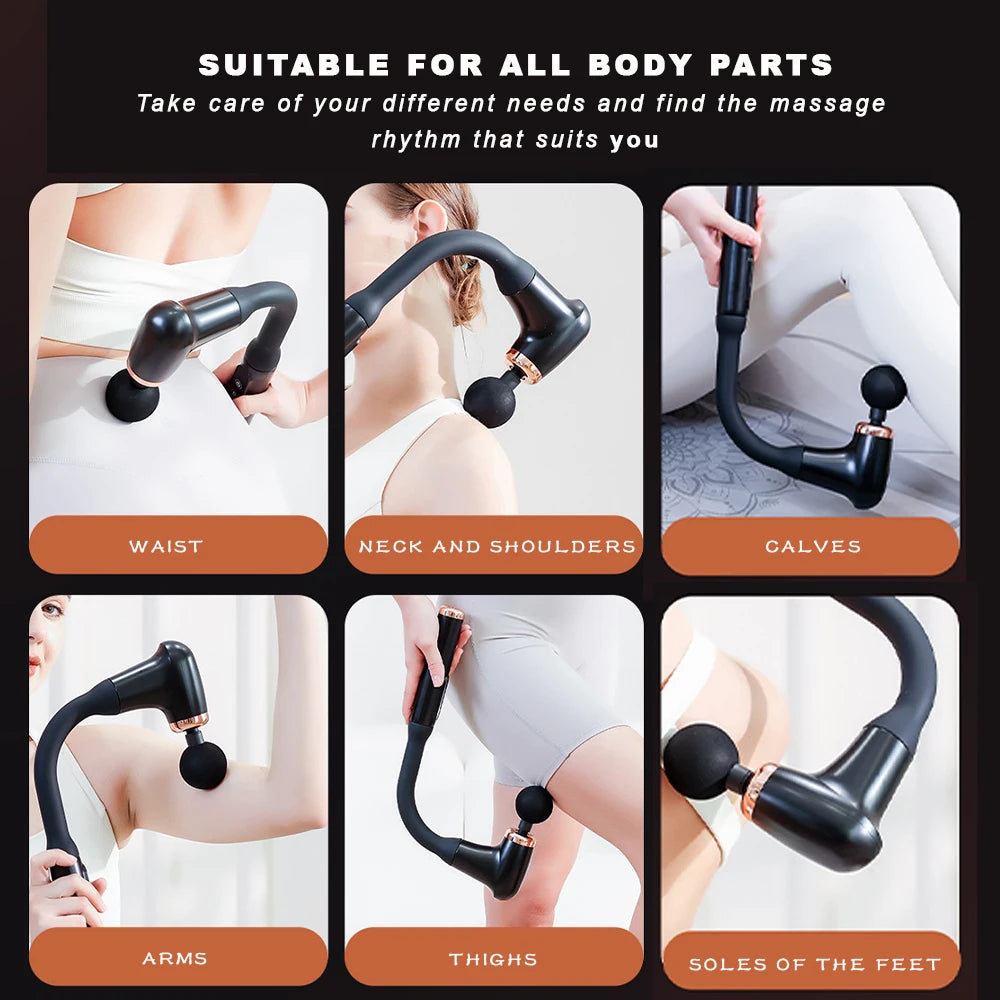 Ergonomic Percussion Massage Gun for Deep Tissue Muscle Relief - 6