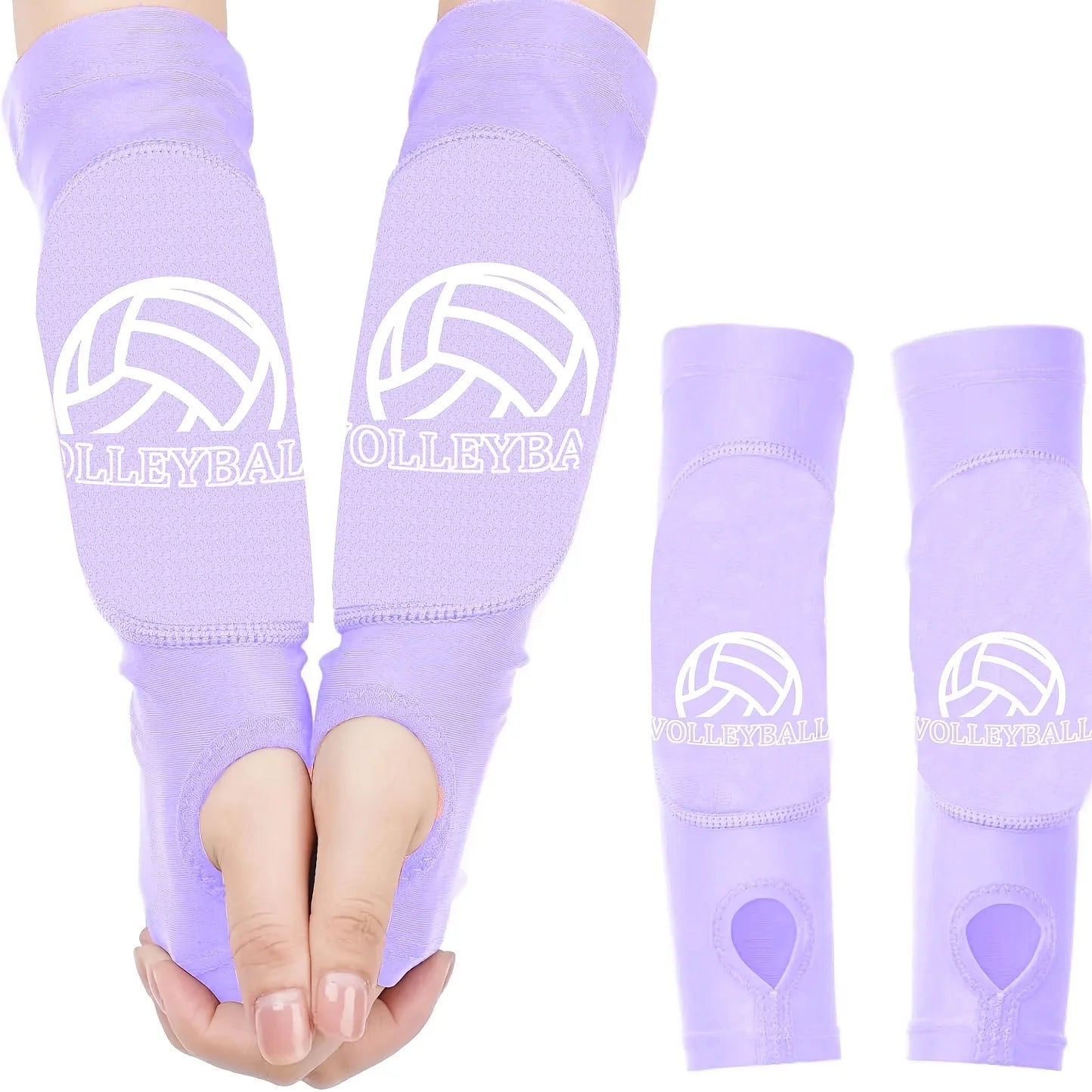 Padded Volleyball Arm Sleeves for Youth Players - 13