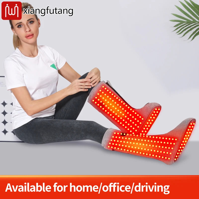 Red Light Therapy Heating Boots for Foot and Calf Pain Relief - 2
