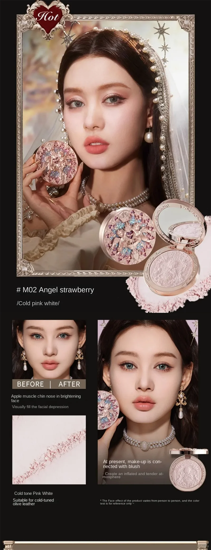 Little Angel Shimmer and Matte Highlighter Palette - 21