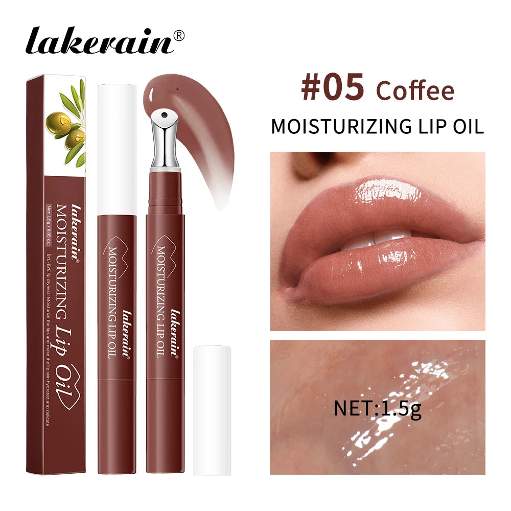 Hydrating Moisturizing Lip Oil for Smooth Plump Lips - 21