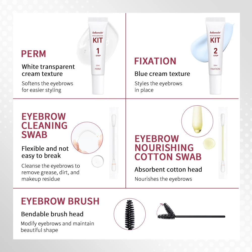 Professional Semi-Permanent Eyebrow Lamination Kit - 4